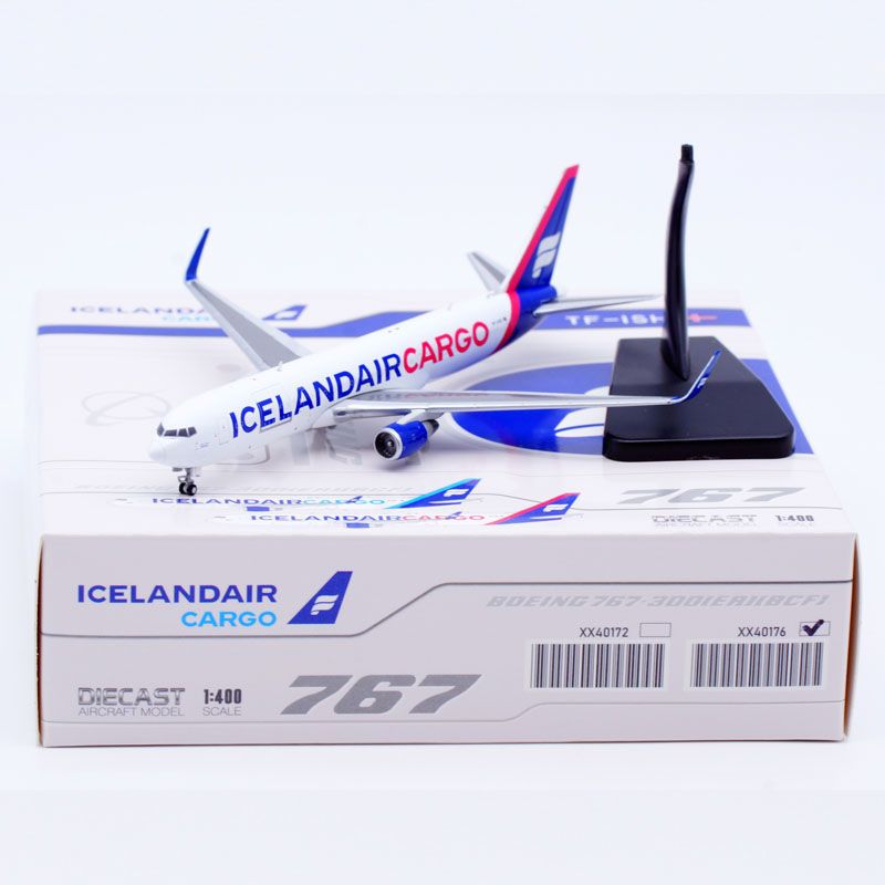 1: 400 JC Wings Alloy Airliner รุ่น Iceland Air B767-300ER TF-ISH