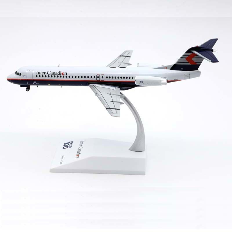 JC Wings 1: 200 เครื่องบินรุ่น Alloy Canadian Air Fokker Fokker100 C-FICO