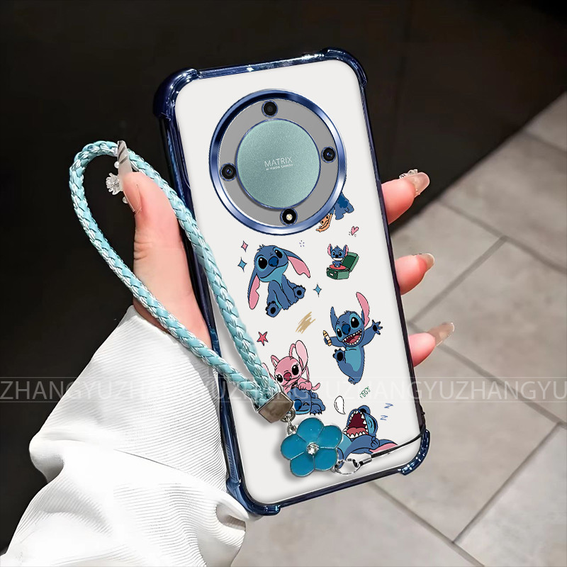 เคส Honor X9A X9B X9C SMART 5G สําหรับใหม่ซิลิโคนสี่มุมป้องกันการตก SDQ