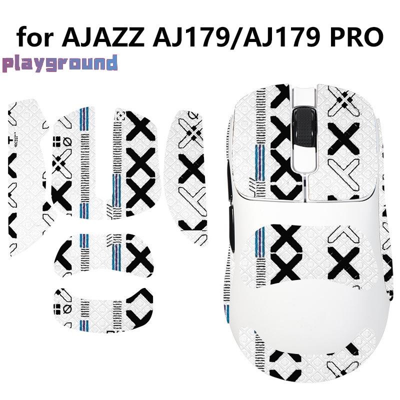 [playground] Anti-Slip Mouse Grip Tape Skate สติกเกอร์สําหรับ AJJAZZ AJ179/AJ179 Pro Gaming Mouse สํ