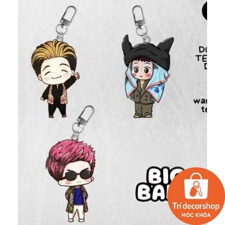 KEYCHAIN BIGBANG series GDRAGON TAEYANG DAESUNG TOP VIP