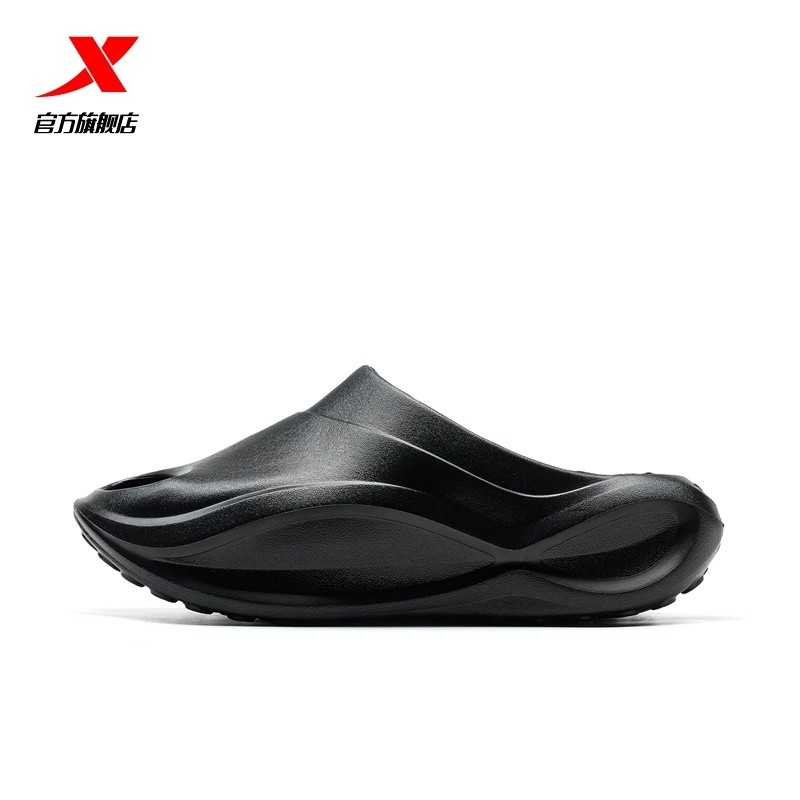 XTEP/TEP รองเท้าแตะกีฬาชาย Shark รองเท้าแตะฤดูร้อนกลางแจ้ง Anti-slip รองเท้าแตะบาสเก็ตบอลรองเท้าแตะช