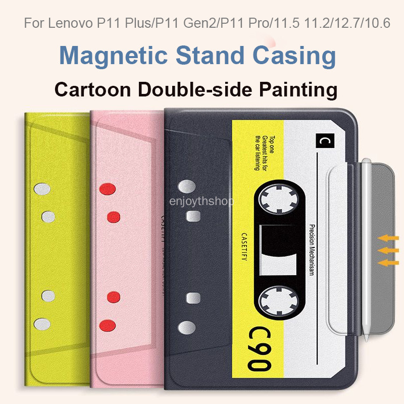 หัวเข็มขัดแม่เหล็กสําหรับLenovo Tab P11 2nd Gen 11.5 TB350XU 10.6 TB125FU Pro 11.2 TB132FU 12.7 P11 