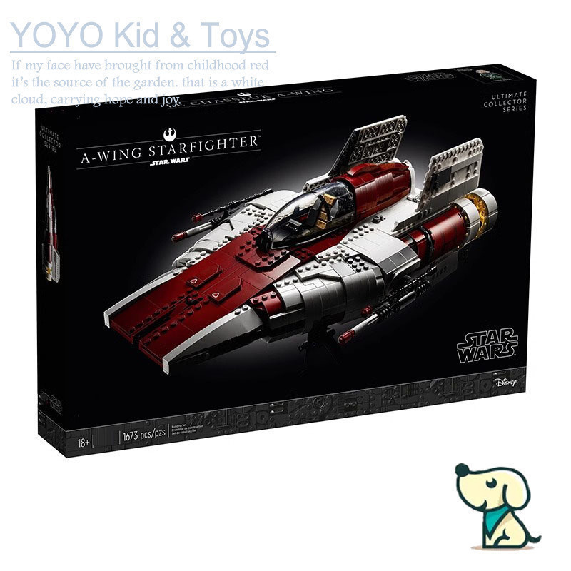 Zettonn TH3X Star Wars A-Wing Starfighter 75275 9559 EW7 Building blocks ของเล่น