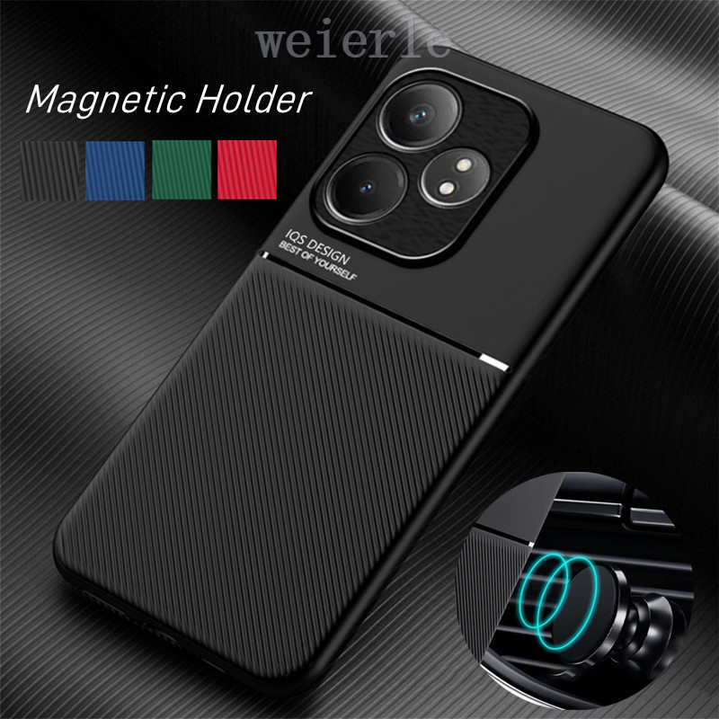 ทนทานลื่นสําหรับRealme GT7 Pro GT 6 6T GT6 กรณีRealme GT Neo6 SEฝาครอบป้องกันผู้ถือดูดแม่เหล็กCoque Fundas Capa