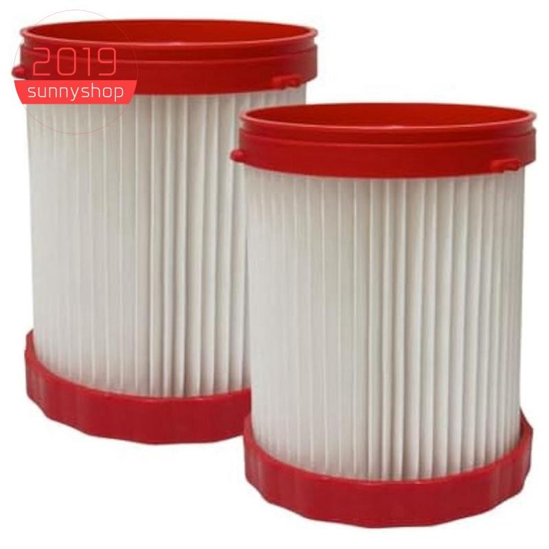 [sunnyshop2019]2 ชิ้น VF320H HEPA ปั๊มสูญญากาศสําหรับ 18V 2.6-Gallon เครื่องดูดฝุ่นเปียก/แห้ง GAS18V