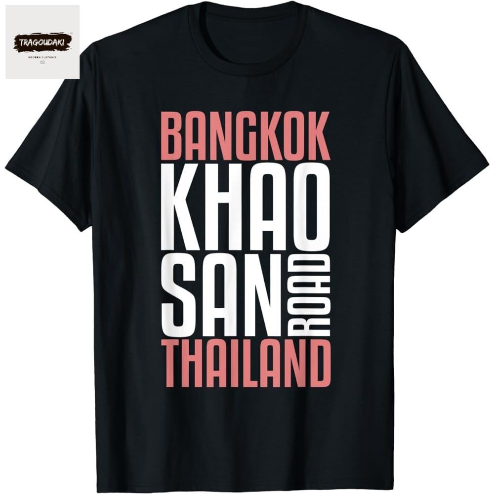 Thailand Bangkok SOUVENIR T-Shirt Batch 2 T-Shirt Cotton Combed 24s SOUVENIR PREMIUM GIFT