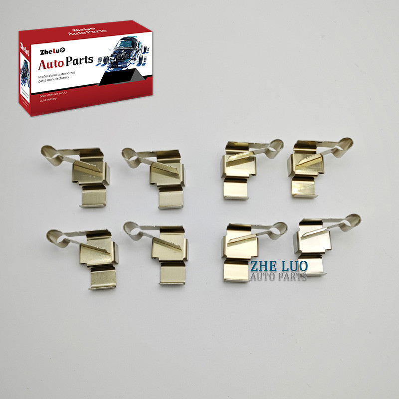 ZL 1 ชุด 8 ชิ้นเบรค Pad คลิปสําหรับ 2005-2015 Toyota Innova เบรค Fitting Kit 04947-0K010