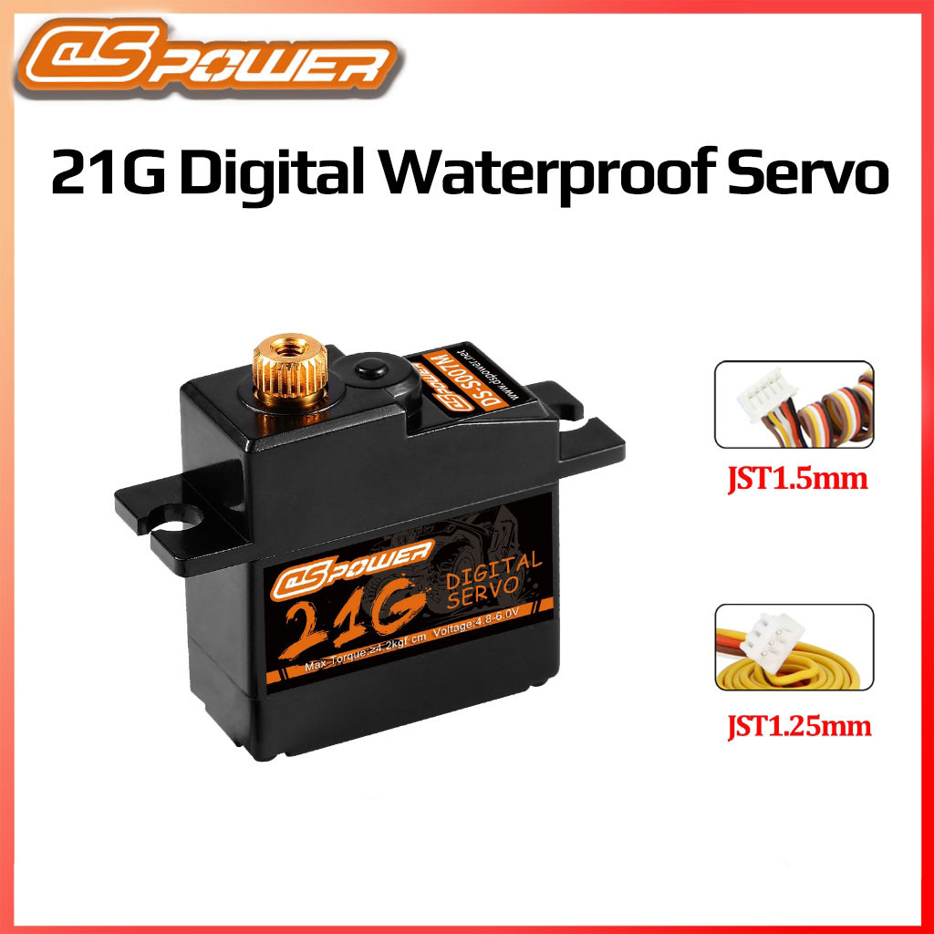 DSPOWER 21g Mini Digital Servo RC รถมอเตอร์ Servo สําหรับ 1/18 1/16 1/14 1/12 Micro HYPER GO Wltoys 