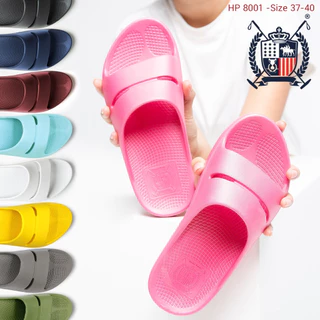 Hello Polo รุ่น HP8001 รองเท้าสุขภาพ รองเท้าแตะลําลอง รองเท้าแตะเปิดส้น EVA พื้นนุ่ม กันลื่น เบาสบาย ผู้ชายและผู้หญิง
