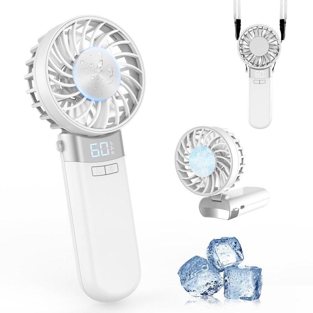 2025 New Release -25℃ Instant Cooling Handy Fan with Cooling Plate (Industry No.1 Unique Development