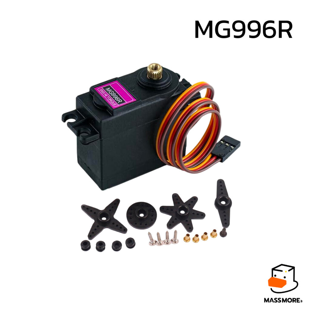 MG996R MG996 Servo Motor เซอร์โวมอเตอร์แรงบิดสูง มอเตอร์ดิจิตัลทอร์คสูง