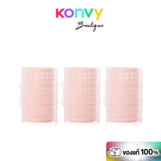 KVY Elastic Clip Hair Rollers 3pcs โรลม้วนผม 3ชิ้น.