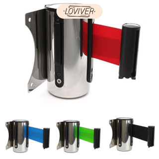 LOVIVER เทปนิรภัยหาง ราวกั้น สายแบบยืดหดได้ เหมาะสําหรับธนาค…