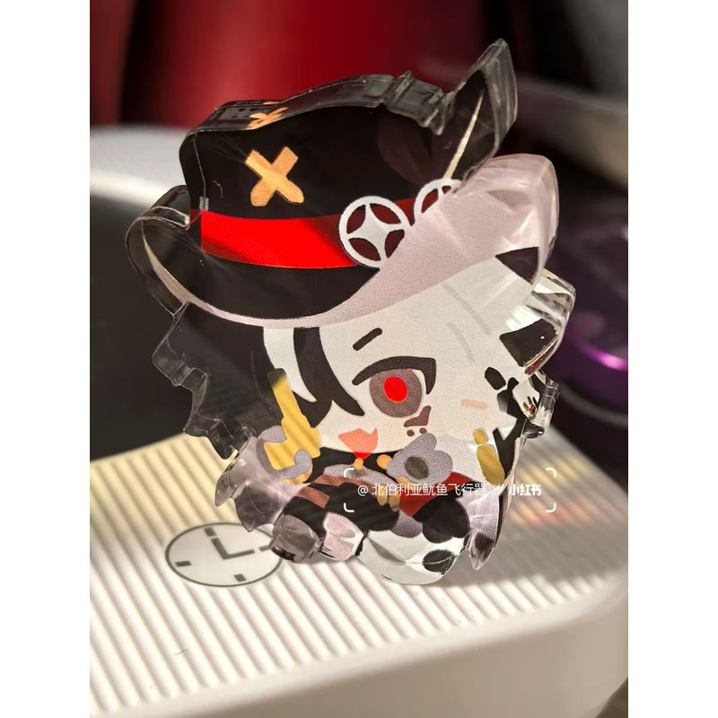 บล็อกอะคริลิครางดาว Honkai Aventurine Dr. อัตราส่วนขาตั้งอะคริลิคขนาดเล็ก Boothill รูปแสดงอะนิเมะสินค้าคอลเลกชันตกแต่งโต๊ะ