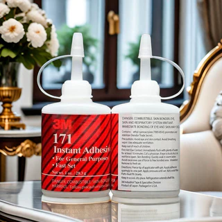 3M กาว CA40HCA8171 Universal Instant Dry Glue Metal Wood Ceramic Plastic (Partially) กาวแก้ว-Niubaos Shop