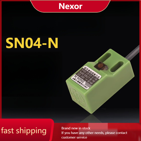 Nexor SN04/SN05-N-N2-P2-D1-D2-N3-P3-Y1-Y2 Square Metal Proximity Switch Sensor Mini Two Three Wires 