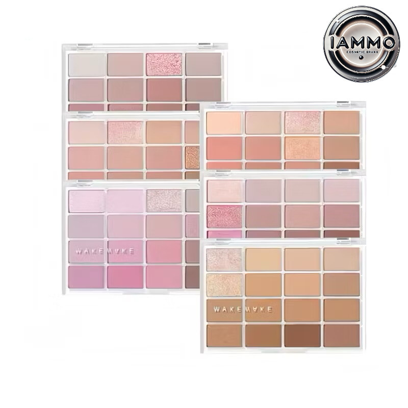 WAKEMAKE Soft Blurring Eye Palette พาเลท 16 ช่อง เนื้อนุ่มเนียนละเอียด