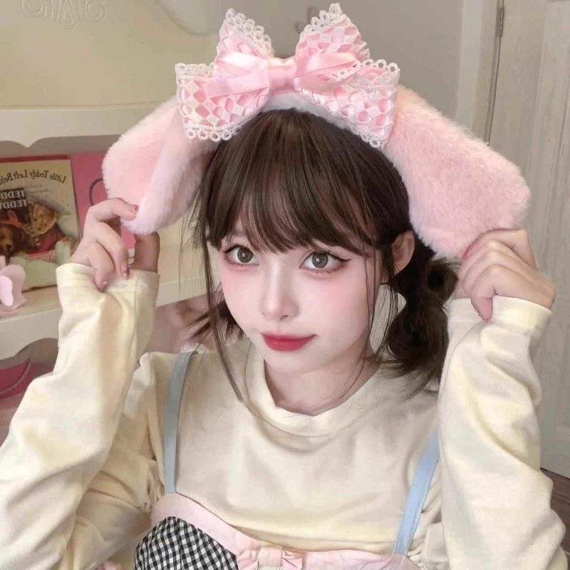 ผู้หญิงลูกสุนัขสุนัขหู Headwear Hairbands เกาหลีอุปกรณ์เสริมผม