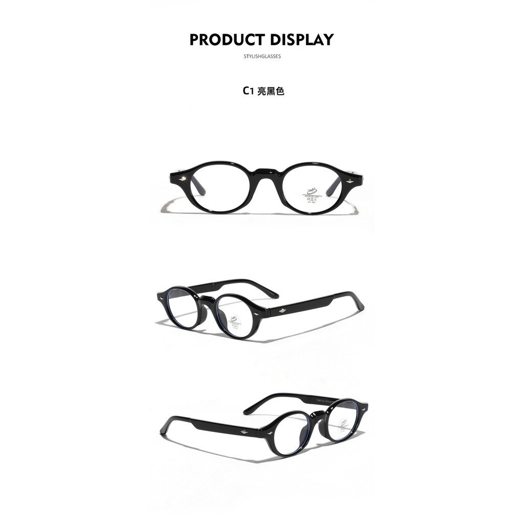 แว่นตา, แว่นตาเปลี่ยนสีอัตโนมัติ, แว่นตาสำหรับสายตาสั้น, 0 ถึง -650, TR90, เปลี่ยนสีอัตโนมัติในแสงแดด, แฟชั่น, กรอบวงรี, Y2K, เหมาะสำหรับผู้ชายและผู้หญิง RFF1 - รูปที่ 3