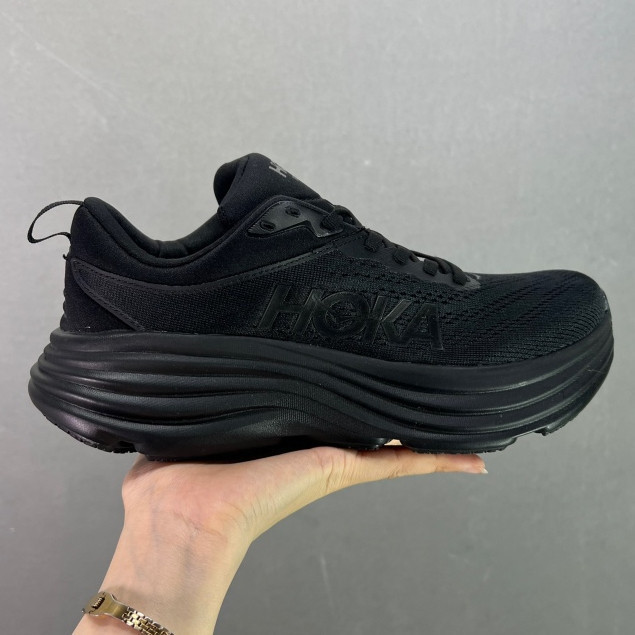 รองเท้ากีฬาผู้ชายและผู้หญิง Hoka Bondi 8 รองเท้าวิ่ง Hoka Clifton 91123202   ดับเบิ้ลส์ TWEZ