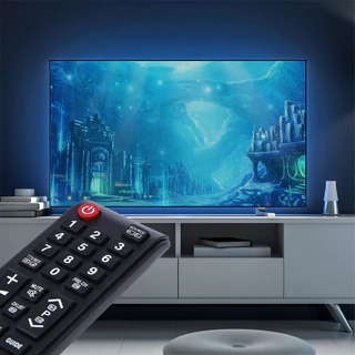 รีโมท Samsung AA59-00602A แท้ 100% ปุ่ม Netflix/เว็บไซต์ครบ ใช้ได้ทุก Smart TV ซัมซุง