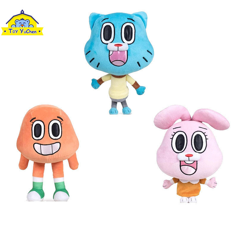 The Amazing World of Gumball ตุ๊กตาของเล่นตุ๊กตาวันเด็กคริสต์มาสของขวัญวันเกิด