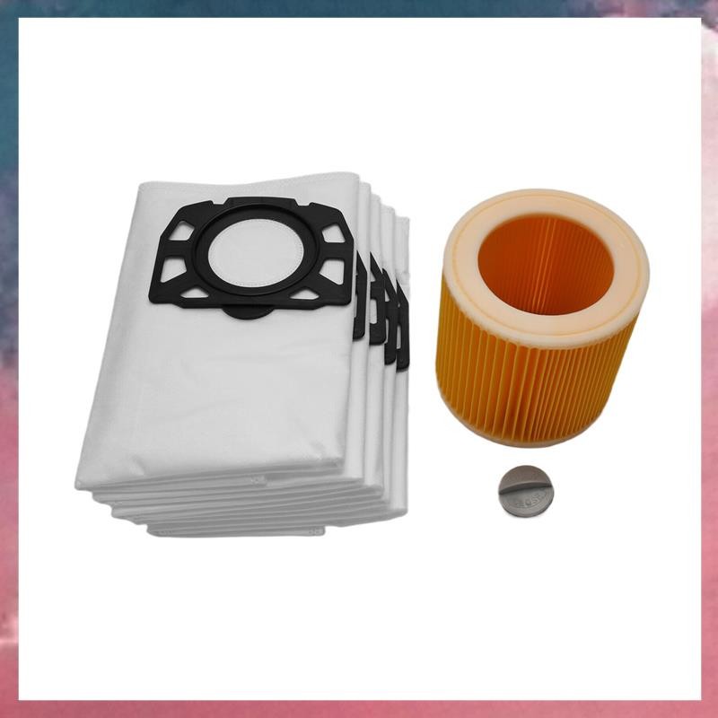เครื่องดูดฝุ่นถุงกรองเหมาะสําหรับ KFI 357 KFI357 KA 40 กระเป๋าทดแทนสําหรับ 2.863-314.0WD2 Plus WD3