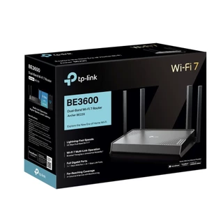 TP-Link Archer BE220 BE3600 Dual-Band Wi-Fi 7 Router รับประกันตลอดอายุการใช้งาน