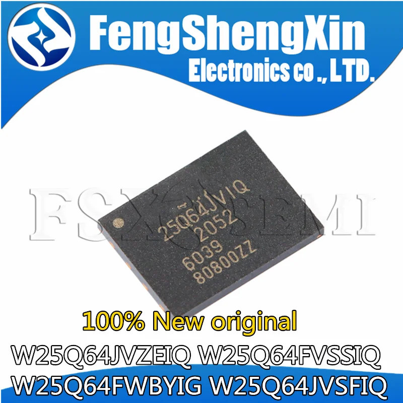 10 ชิ้น W25Q64JVZEIQ W25Q64FVSSIQ W25Q64FWBYIG W25Q64JVSIQ 25Q64JVIQ64FVSIQ Q64FWY 25Q64FVFIQ64Q64Q6