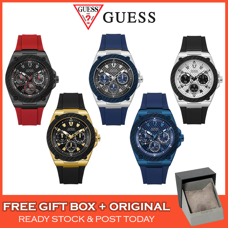 GUESS Legacy W1049G1 W1049G3 W1049G5 W1049G6 W1049G7 45mm Men Watch Watches Jam Tangan Lelaki