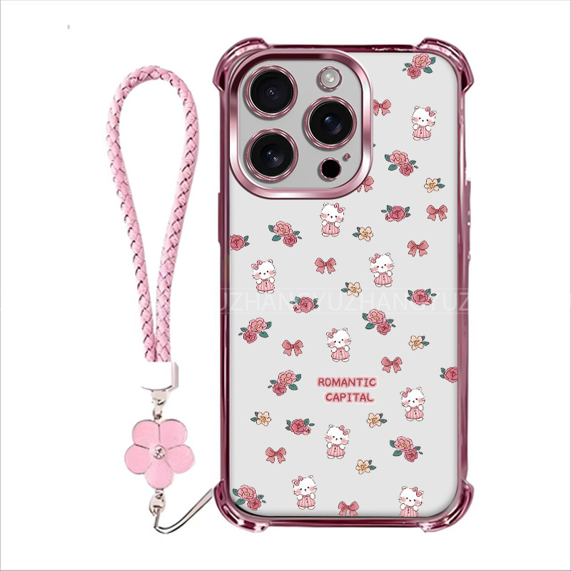 Free lanyardCasing Realme 16 14 15T 15 14T PRO Plus 5G เคสโทรศัพท์สําหรับใหม่ซิลิโคนสี่มุมป้องกันการตก HDM