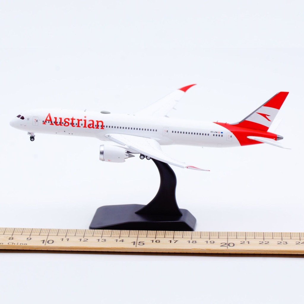 1: 400 JC Wings Alloy Airliner รุ่นออสเตรีย Airlines B787-9 OE-LPM Wings