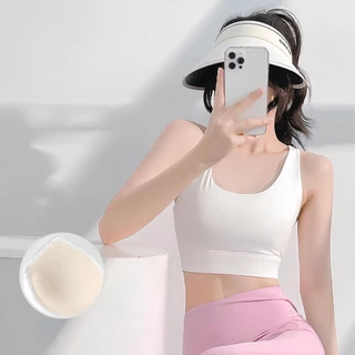 🌟 สปอร์ตบรา ดีไซน์สายไขว้สุดเก๋ 🌟เสื้อออกกำลังกาย Sport Bra บราโยคะผู้หญิง กระซับเต้า รองรับหน้าอกได้ดี Size S-2XL