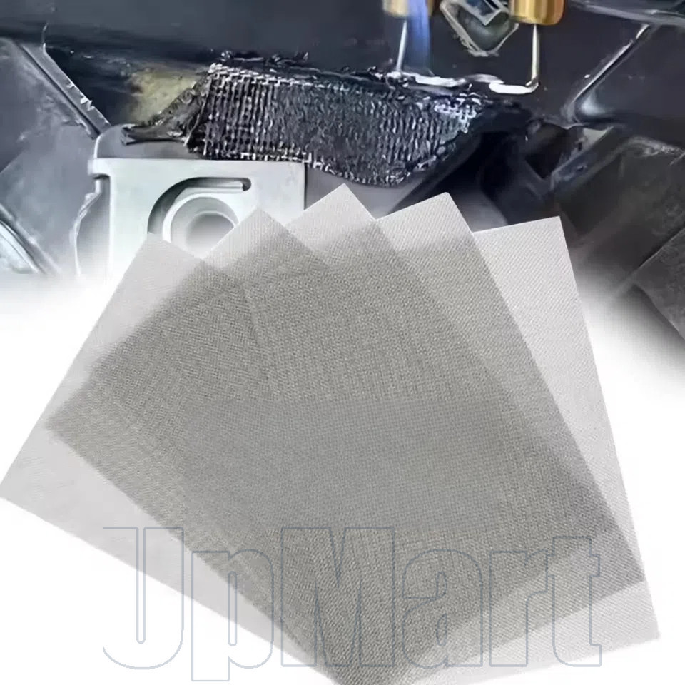 ทนทาน ฝาครอบตาข่ายรถยนต์-สแตนเลส-20*15ซม.-ติดตั้งง่าย-การป้องกันสากล