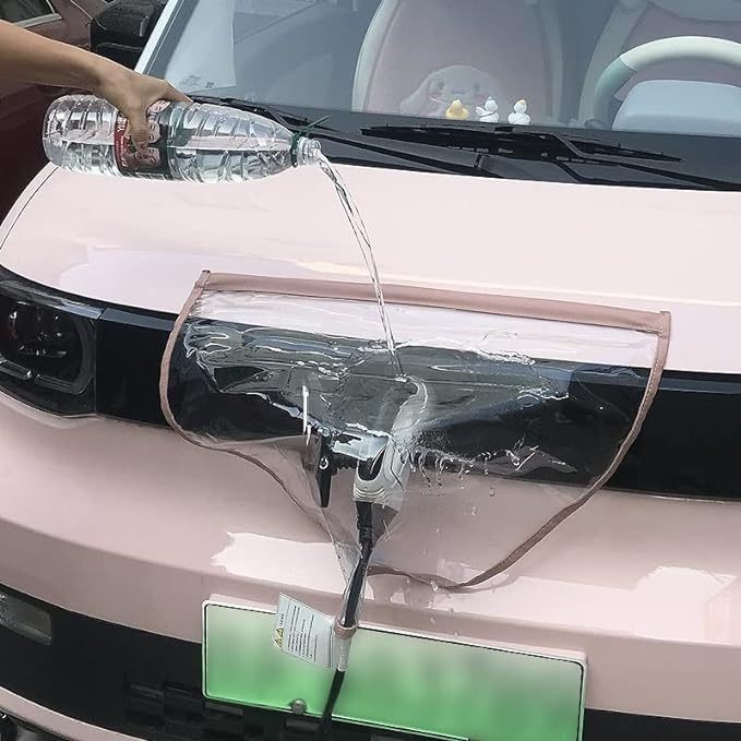 ฝาครอบเครื่องชาร์จแม่เหล็ก Ev Wuling Air & Binguo Ev