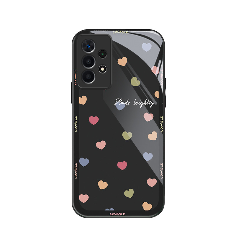 สําหรับ Samsung Galaxy A52 4G & Samsung A52 5G & Samsung A52S 5G , หัวใจเล็กๆมากมาย, บุคลิกภาพอินเทรนด์, เคสป้องกันโทรศัพท์ป้องกันการตก