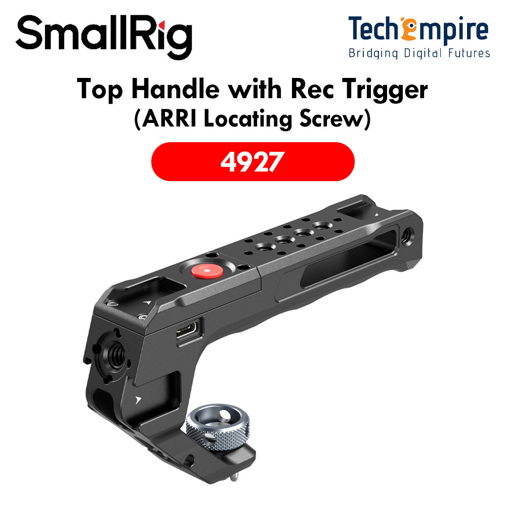 SmallRig Top Handle With Rec Trigger [Arr Locating Screw] [4927]