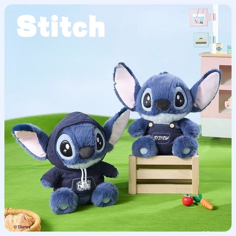 ตุ๊กตาผ้ากำมะหยี่ใหม่ล่าสุด สติทช์ ลิโลและสติทช์ ตุ๊กตาสติทช์น่ารัก ของขวัญวันวาเลนไทน์