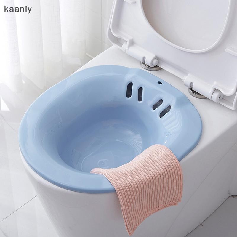 [KAN] ที่นั่งชักโครก Sitz Bath Tub การดูแลหลังคลอดอ่างล้างหน้าคนพิการ Perineal Soaking Squatting FXH