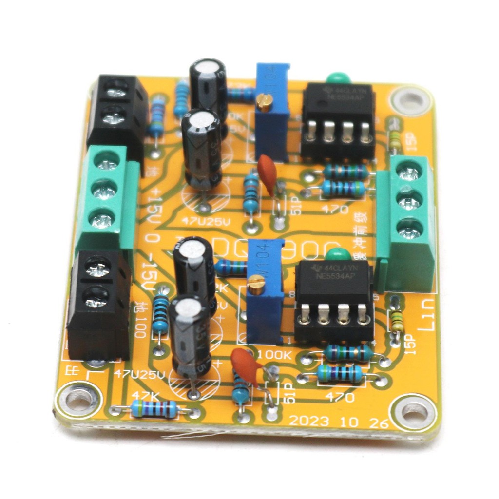 HIFI NE5534 DC บัฟเฟอร์สเตอริโอ op-amp Preamp Preamplifier แผงวงจรสนับสนุน OPA627 AD847 AD797 OPA637 เดี่ยว op amp เสียง ราคา ถูกที่สุด ดีลบีเคเค แกลเลอรีภาพที่ 3