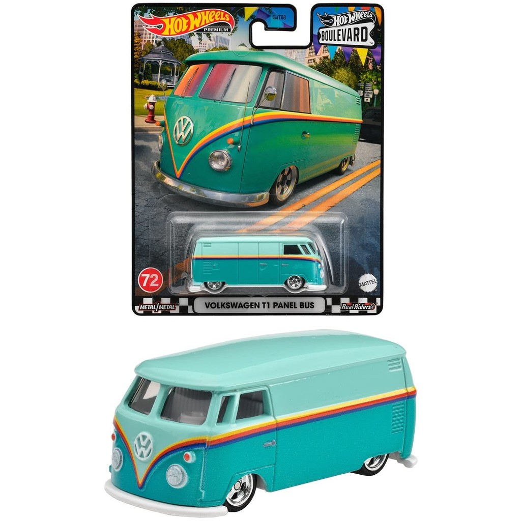 Hot Wheels Boulevard - Volkswagen T1 Panel Bus 【3 years and up】 HKF18