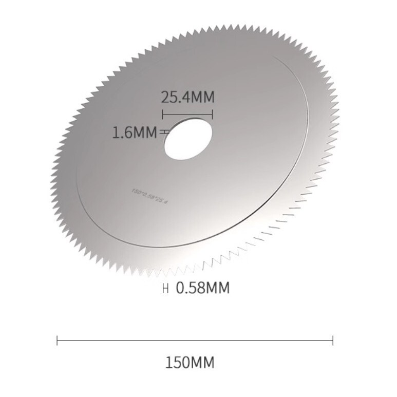 กีตาร์ Fret Slot Slotting ตารางใบเลื่อย 0.58 มม.กีตาร์ Fret เปลี่ยนกีตาร์ซ่อมเครื่องมือ