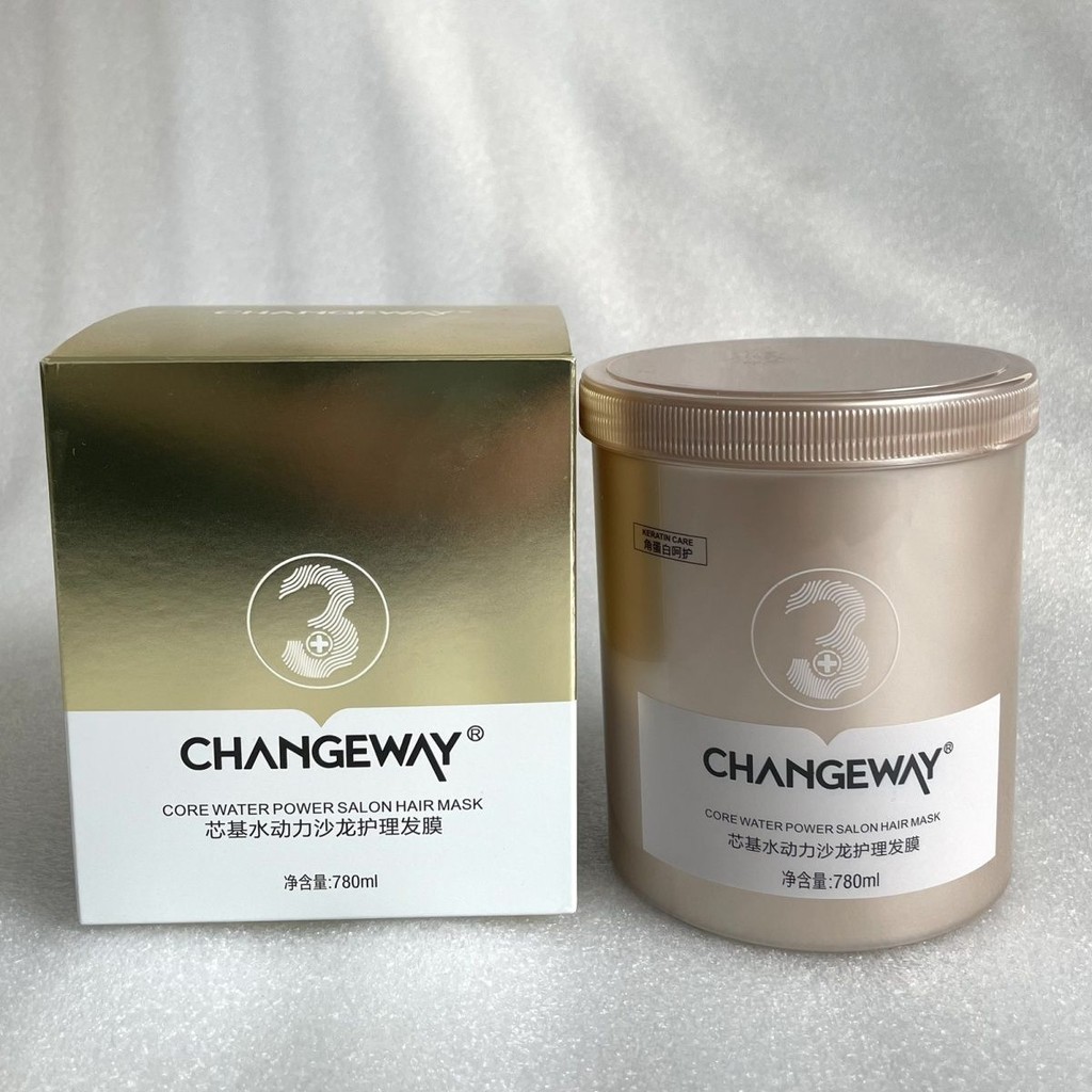 Changeway3+core base Water Power Salon Care Hair Mask Keratin Damaged Frizz Perm Dye Repair Changewa