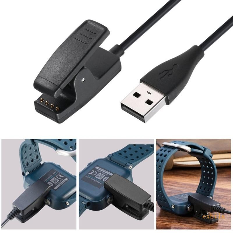 Exhila สายชาร์จข้อมูล Cradles Charger 5V สําหรับผู้เบิกทาง Garmin 235 630 230 735XT