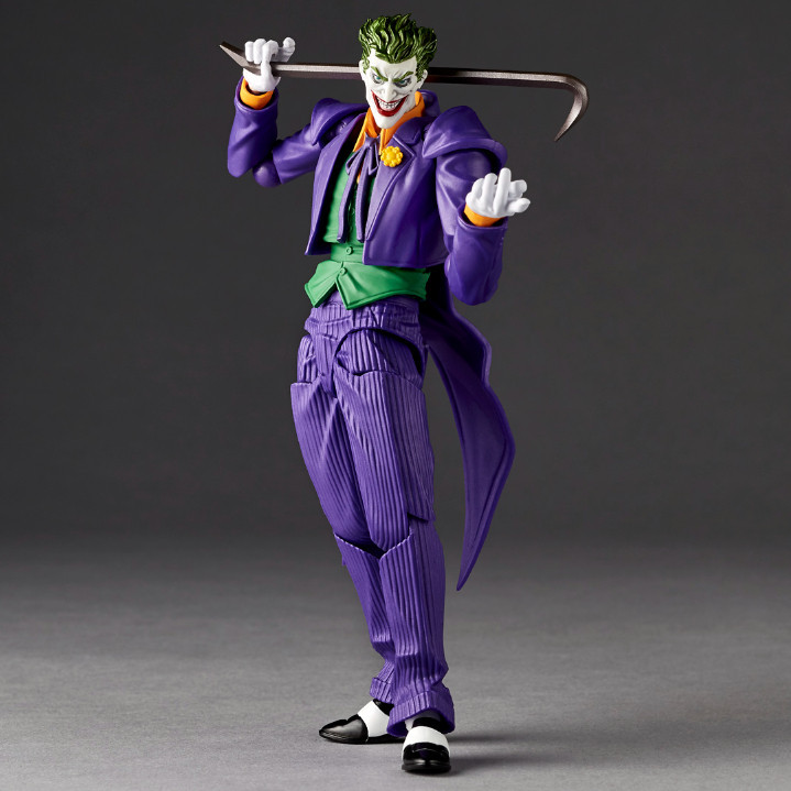 Revoltech Jocker ตกแต่งของเล่น 16 ซม. Jocker Action Figure สําหรับเด็ก