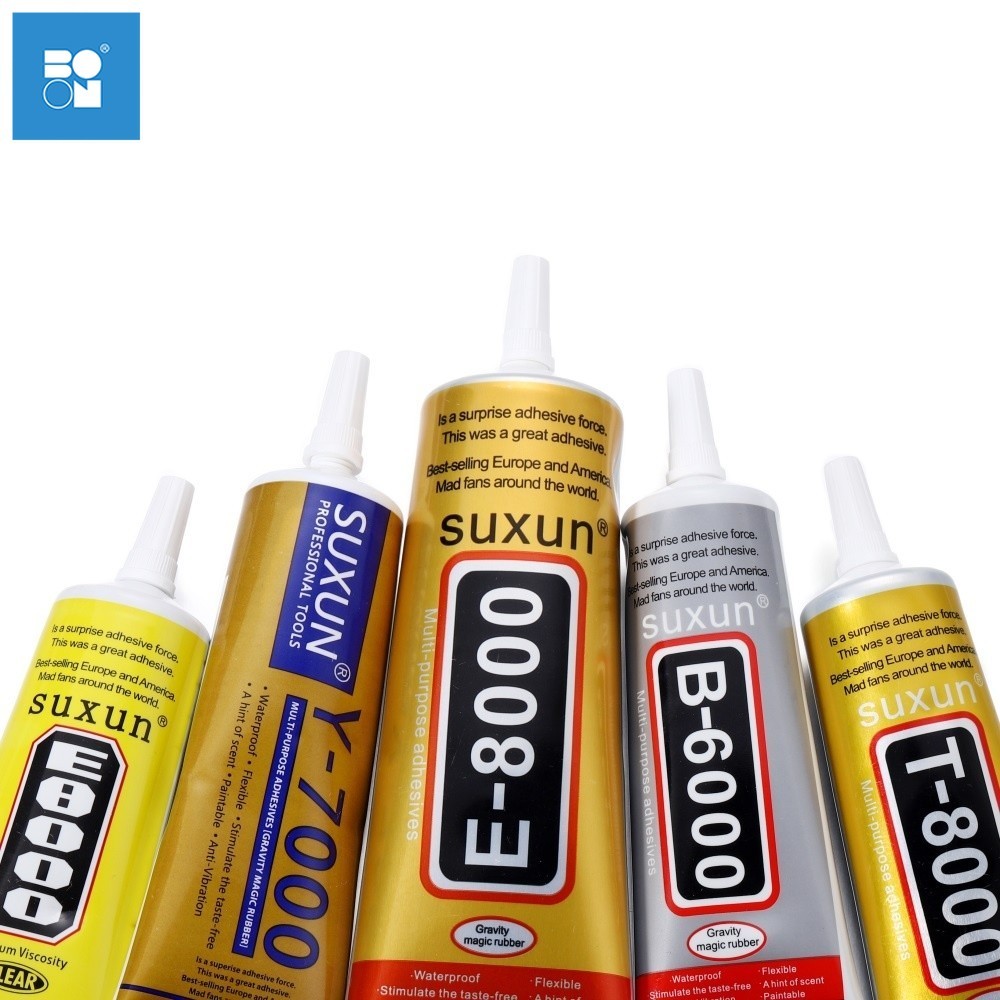 St.kunkka B-7000 B-6000 E-8000 T-8000 Y-7000 กาวซ่อมแซมหน้าจอโทรศัพท์แบบแมนนวล สําหรับติด DIY ขนาด 15-110มล.