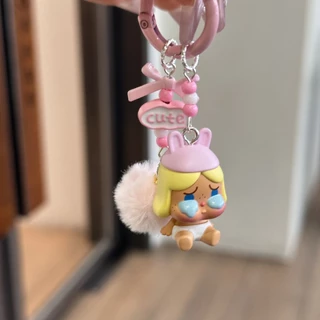 ของแท้ POPBEAN SP ฤดูใบไม้ร่วงฤดูหนาว Fur Ball จี้โซ่โทรศัพท์มือถือน่ารักของขวัญกระเป๋าจี้