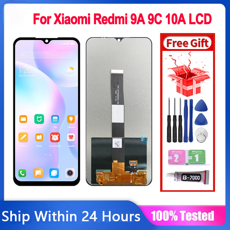 LCD สําหรับ Xiaomi Redmi 9A /9C /10A/Redmi 9/Redmi 8A จอแสดงผล LCD Touch Screen Digitizer Assembly R