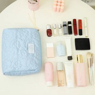 👜COD👜กระเป๋าเครื่องสำอางค์สีแคนดี้ น่ารัก จัดระเบียบดี มี 2 ขนาดให้เลือก กระเป๋าจัดระเบียบ